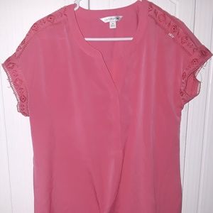 Pink blouse